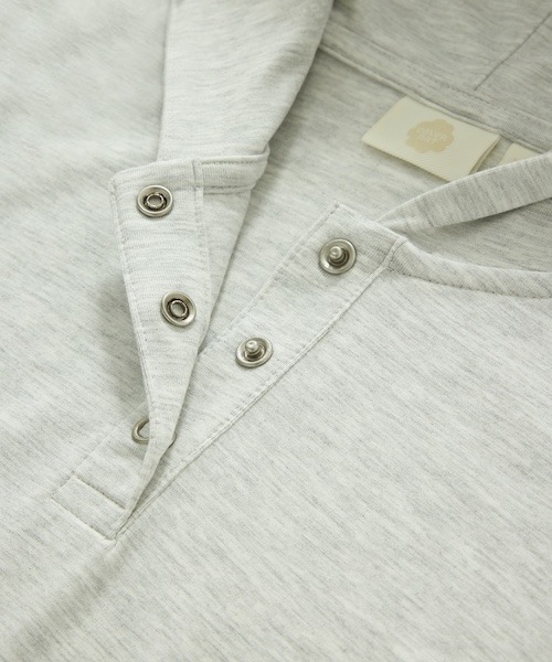 COVERNAT(カバーナット)の「WOMEN HOODED LONG SLEEVE(Tシャツ/カットソー・レディース・ライム/杢グレー・SMALL/MEDIUM)」の8枚目の写真