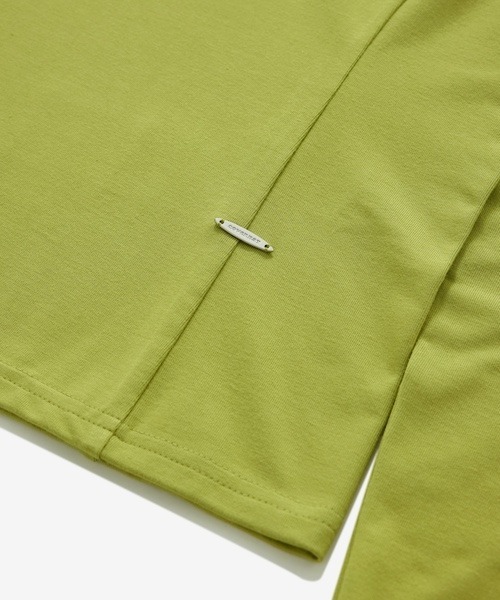 COVERNAT(カバーナット)の「WOMEN HOODED LONG SLEEVE(Tシャツ/カットソー・レディース・ライム/杢グレー・SMALL/MEDIUM)」の15枚目の写真