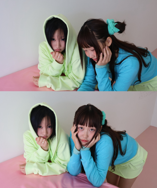 KIKOZY(キコジ)の「Macaroon Hood zip up_Lemon(パーカー・レディース・その他・FREE)」の5枚目の写真