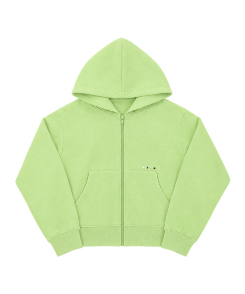 KIKOZY(キコジ)の「Macaroon Hood zip up_Lemon(パーカー・レディース・その他・FREE)」の3枚目の写真
