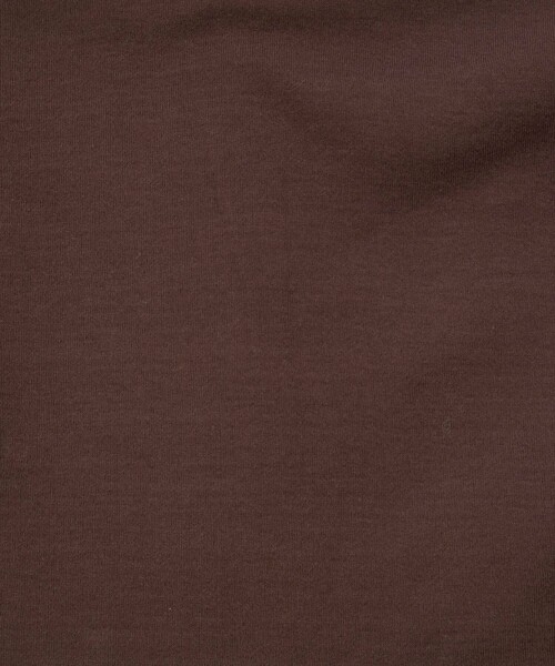 MAQWEL(マクウェル)の「【MAQWEL/マクウェル】コットンフライスタートルネックプルオーバー(Tシャツ/カットソー・レディース・ダークブラウン/オフホワイト/ブラック・FREE)」の17枚目の写真
