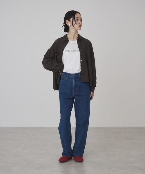 AMERICAN HOLIC（アメリカンホリック）の「ベーシックアソートプリントロンT（Tシャツ/カットソー・レディース・アイボリー/サックスブルー/オフホワイト・M/L）」の20枚目の写真