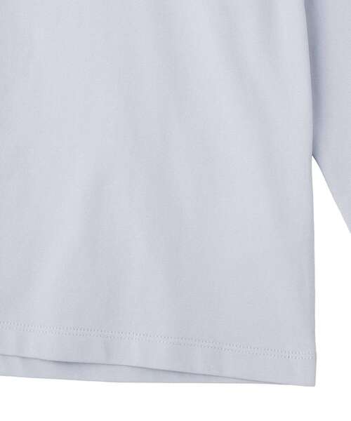 AMERICAN HOLIC（アメリカンホリック）の「ベーシックアソートプリントロンT（Tシャツ/カットソー・レディース・アイボリー/サックスブルー/オフホワイト・M/L）」の10枚目の写真