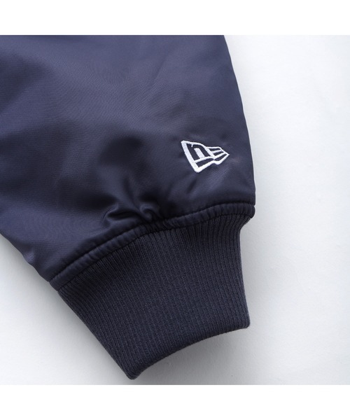 NEW ERA(ニューエラ)の「Varsity Jacket(ブルゾン・メンズ・ブラック/ネイビー・XX-LARGE/X-LARGE/LARGE/MEDIUM/SMALL)」の9枚目の写真