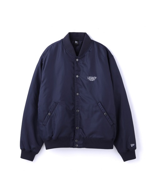 NEW ERA(ニューエラ)の「Varsity Jacket(ブルゾン・メンズ・ブラック/ネイビー・XX-LARGE/X-LARGE/LARGE/MEDIUM/SMALL)」の4枚目の写真