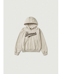 Fenley Sweat Zip-Up Hoodie Jacket_Oatmeal