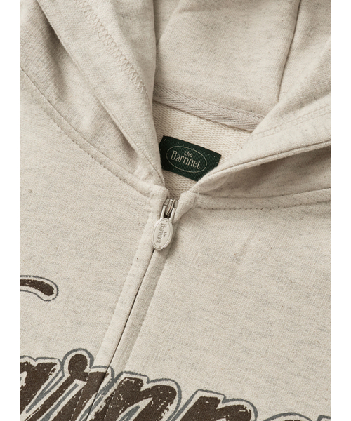 The Barnnet(ザバーネット)の「Fenley Sweat Zip-Up Hoodie Jacket_Oatmeal(パーカー・レディース・その他・SMALL/MEDIUM)」の3枚目の写真
