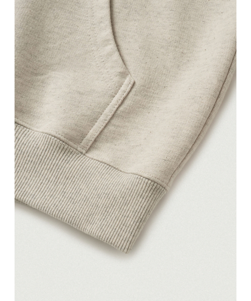 The Barnnet(ザバーネット)の「Fenley Sweat Zip-Up Hoodie Jacket_Oatmeal(パーカー・レディース・その他・SMALL/MEDIUM)」の4枚目の写真