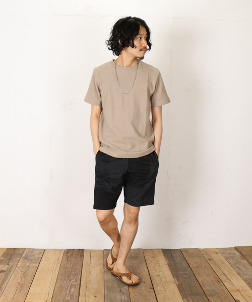 Gramicci（グラミチ）の「【Ciaopanic】×【GRAMICCI/グラミチ】別注 パッチワークNARROW Shorts（その他パンツ・メンズ・ベージュ/インディゴブルー/ブラック・LARGE/MEDIUM/SMALL）」の4枚目の写真