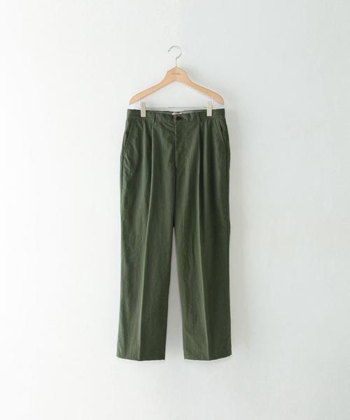 Steven Alan（スティーブンアラン）の「＜Steven Alan＞ NYLON OXFORD SUPER BAGGY TAPERED/パンツ（その他パンツ・メンズ・ダークグレー/ネイビー/マスタード/ダークブラウン/ダークグリーン・LARGE/MEDIUM/SMALL/X-LARGE）」の4枚目の写真