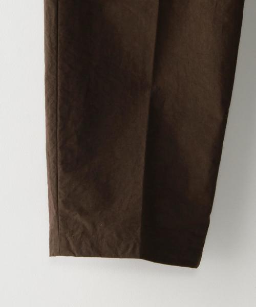 Steven Alan（スティーブンアラン）の「＜Steven Alan＞ NYLON OXFORD SUPER BAGGY TAPERED/パンツ（その他パンツ・メンズ・ダークグレー/ネイビー/マスタード/ダークブラウン/ダークグリーン・LARGE/MEDIUM/SMALL/X-LARGE）」の20枚目の写真