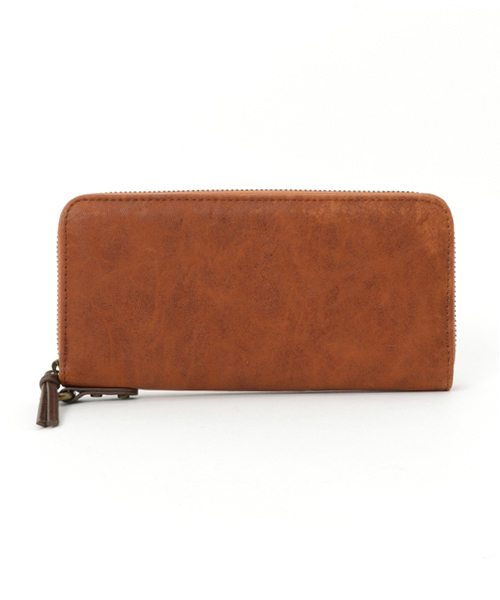DEVICE（デバイス）の「DEVICE デバイス gland ラウンド ファスナー 長財布 ウォレット（財布・メンズ・ブラウン/キャメル/ブラック・FREE）」の13枚目の写真