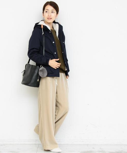 BEAUTY&YOUTH UNITED ARROWS（ビューティーアンドユースユナイテッドアローズ）の「【WEB限定】by ※∴3WAYマウンテンパーカー -手洗い可能- ◆（マウンテンパーカー・レディース・ブラック/ベージュ/オリーブ/ネイビー・SMALL/MEDIUM）」の5枚目の写真