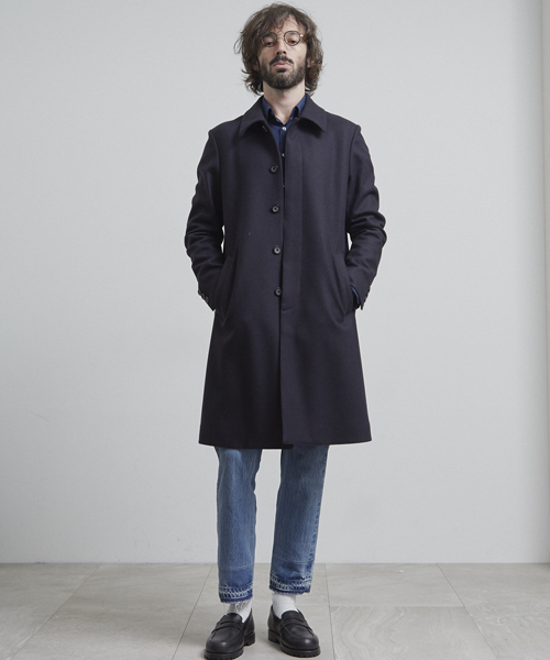 UNITED TOKYO（ユナイテッドトウキョウ）の「マルチストレッチブロードシャツ（シャツ/ブラウス・メンズ・ブルー/オフホワイト/ブラウン・1/2/3）」の10枚目の写真