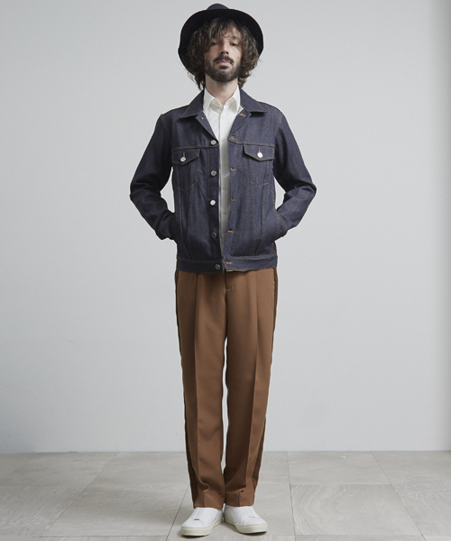 UNITED TOKYO（ユナイテッドトウキョウ）の「マルチストレッチブロードシャツ（シャツ/ブラウス・メンズ・ブルー/オフホワイト/ブラウン・1/2/3）」の12枚目の写真