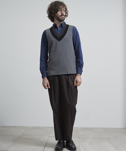 UNITED TOKYO（ユナイテッドトウキョウ）の「マルチストレッチブロードシャツ（シャツ/ブラウス・メンズ・ブルー/オフホワイト/ブラウン・1/2/3）」の14枚目の写真