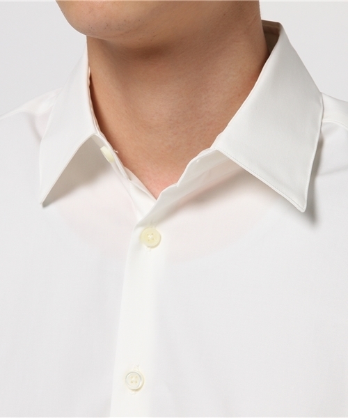 UNITED TOKYO（ユナイテッドトウキョウ）の「マルチストレッチブロードシャツ（シャツ/ブラウス・メンズ・ブルー/オフホワイト/ブラウン・1/2/3）」の6枚目の写真