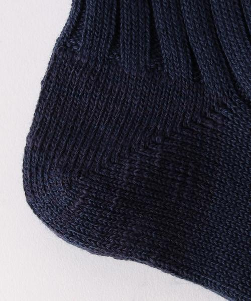 green label relaxing(グリーンレーベルリラクシング)の「BC GA 4x2RIB CREW 16F ソックス◆(ソックス/靴下・メンズ・ホワイト/ブラウン/レッド/ネイビー・FREE)」の6枚目の写真