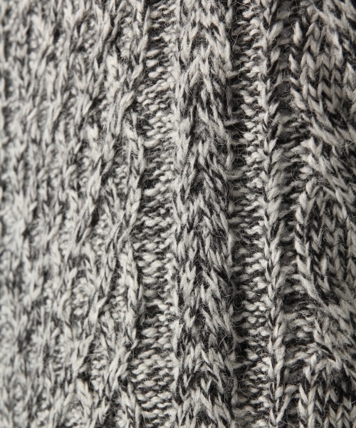 RAGEBLUE（レイジブルー）の「アルパカ混ケーブルニットタートル/729127（ニット/セーター・メンズ・ダークブラウン/ホワイト/ネイビー/グレー系その他/レッド・SMALL/MEDIUM/LARGE）」の18枚目の写真