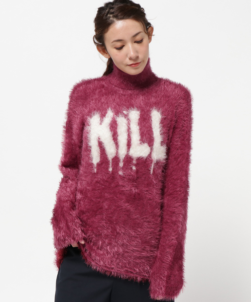 HYSTERIC GLAMOUR（ヒステリックグラマー）の「KILL BLOOD LOGO編込