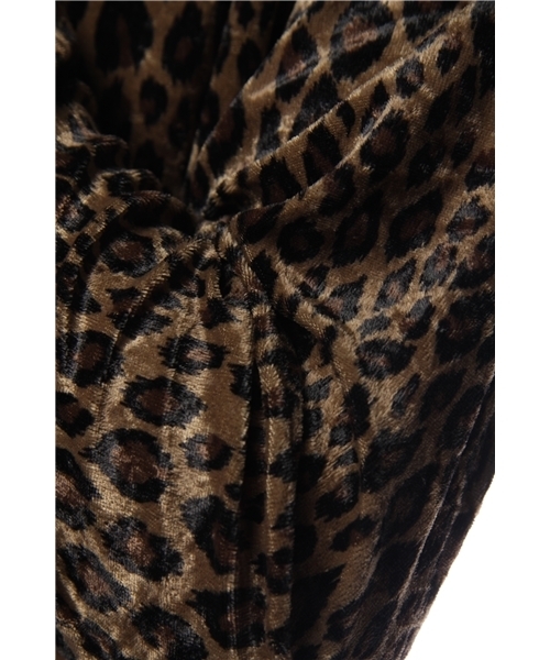 MONKEY TIME（モンキータイム）の「MT レオパード　ジップパーカ ◆（パーカー・メンズ・ブラック/ブラウン・SMALL/MEDIUM/LARGE）」の3枚目の写真