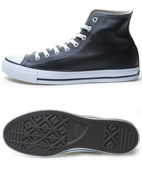 CONVERSE(コンバース)の「CONVERSE LEA ALLSTAR HI(スニーカー・メンズ・ホワイト/ブラック・7h/8/8h/9h/9/7/10h/11h)」の3枚目の写真