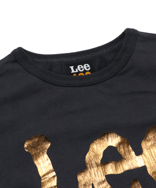 Lee(リー)の「【キッズ】Lee リー オーロラ箔プリントロゴT(120~140cm)(Tシャツ/カットソー・キッズ・ブラック・130cm/120cm/140cm)」の3枚目の写真