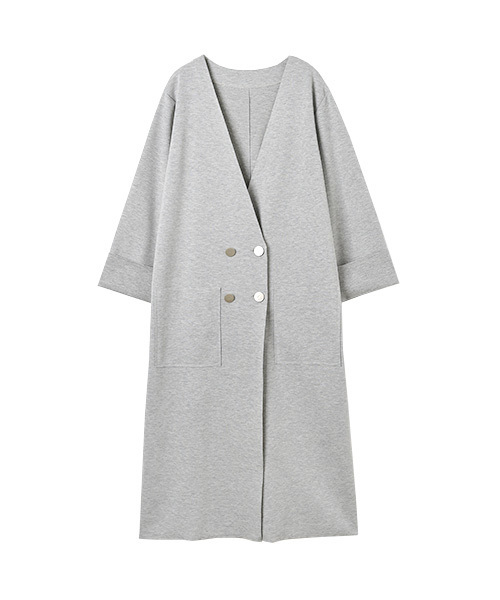 marjour（マージュール）の「PONTE LIGHT JAKET（カーディガン/ボレロ・レディース・ホワイト/ベージュ/グレー/ワインレッド/ダークブラウン・MEDIUM）」の13枚目の写真