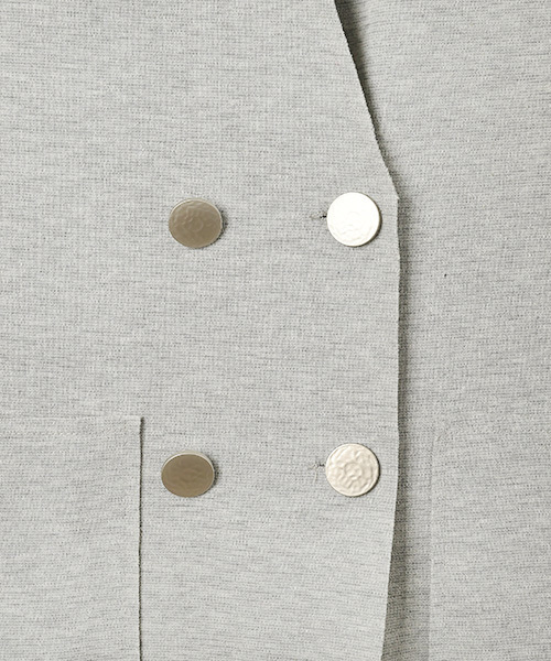 marjour（マージュール）の「PONTE LIGHT JAKET（カーディガン/ボレロ・レディース・ホワイト/ベージュ/グレー/ワインレッド/ダークブラウン・MEDIUM）」の17枚目の写真