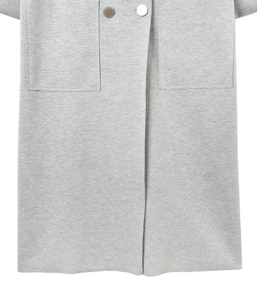 marjour（マージュール）の「PONTE LIGHT JAKET（カーディガン/ボレロ・レディース・ホワイト/ベージュ/グレー/ワインレッド/ダークブラウン・MEDIUM）」の18枚目の写真