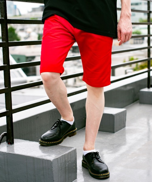 ８(eight)（エイト）の「アメカジ チノコットン ショートパンツ（チノパンツ・メンズ・ワイン/ブラック/ライトピンク/ホワイト/レッド/ライトグリーン/ネイビー/グリーン/カーキ/スカイブルー/ライトブルー/ターコイズブルー/ライトイエロー/ロイヤルブルー/ベージュ/マスタード/ラベンダー/オレンジ/グレー/ブラウン/キナリ/ライトグレー/オレンジ系その他/グリーン系その他・X-LARGE/LARGE/MEDIUM）」の21枚目の写真