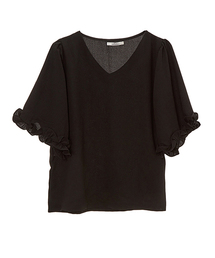 fifth | Vネックフリルスリーブブラウス(シャツ/ブラウス)