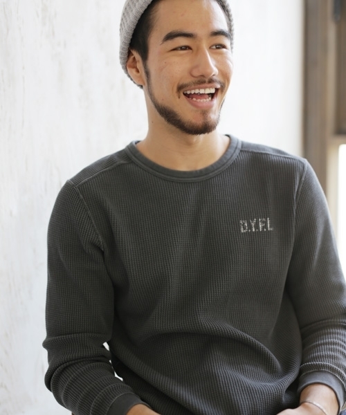 Bayflow ベイフロー の Bayflow B Y F L ワッフル長袖tシャツ 17aw Tシャツ カットソー Wear