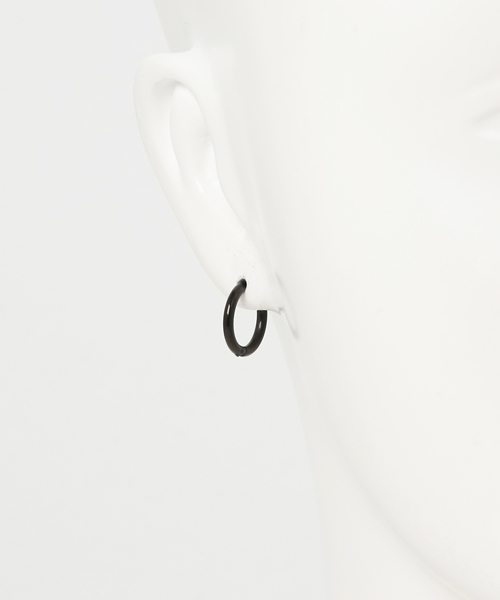 JACKROSE（ジャックローズ）の「リングピアス(小)（ピアス（片耳用）・メンズ・ブラック/シルバー/ゴールド・FREE）」の5枚目の写真