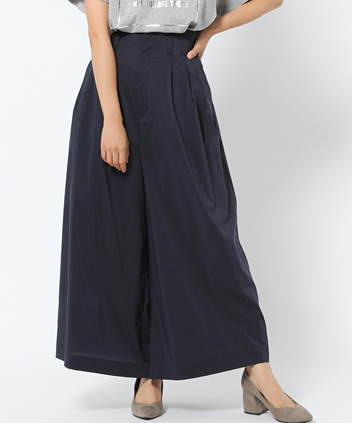 laboratory work(ラボラトリーワーク)の「タイプライターワイドパンツ(その他パンツ・レディース・ブラウン/カーキ/ネイビー・MEDIUM)」の3枚目の写真