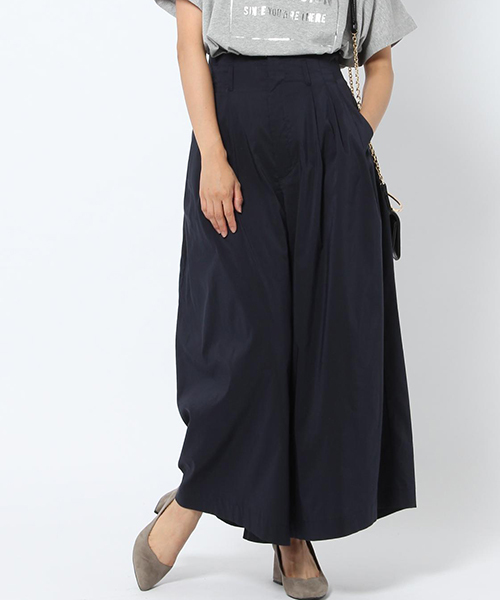 laboratory work(ラボラトリーワーク)の「タイプライターワイドパンツ(その他パンツ・レディース・ブラウン/カーキ/ネイビー・MEDIUM)」の12枚目の写真