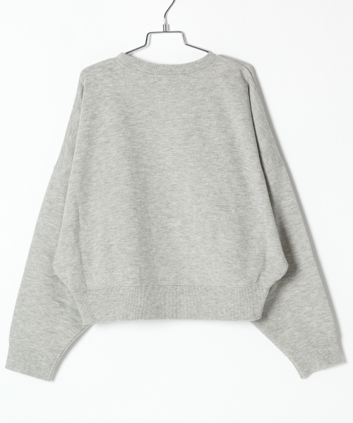 GLOBAL WORK（グローバルワーク）の「【ジュニア】タンタケプリントスウェット/767482（スウェット・キッズ・ブラック/ライトパープル/グレー・MEDIUM/LARGE）」の9枚目の写真