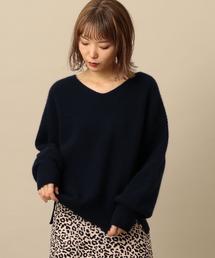 Another Edition | カタアゼVネックプルオーバー(ニット/セーター)
