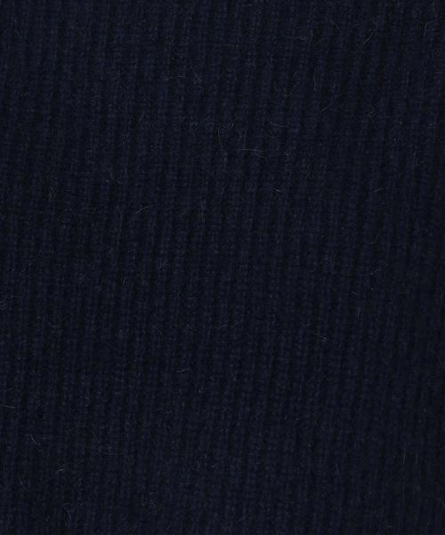 Another Edition（アナザーエディション）の「カタアゼVネックプルオーバー ◆（ニット/セーター・レディース・ライトブルー/ネイビー/オフホワイト/オレンジ・FREE）」の11枚目の写真