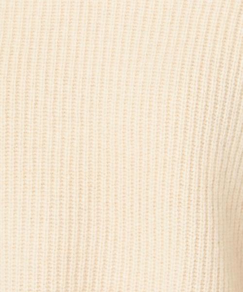 Another Edition（アナザーエディション）の「カタアゼVネックプルオーバー ◆（ニット/セーター・レディース・ライトブルー/ネイビー/オフホワイト/オレンジ・FREE）」の15枚目の写真