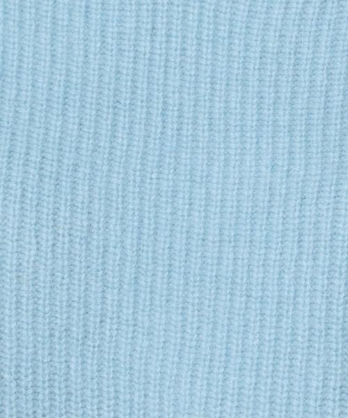 Another Edition（アナザーエディション）の「カタアゼVネックプルオーバー ◆（ニット/セーター・レディース・ライトブルー/ネイビー/オフホワイト/オレンジ・FREE）」の21枚目の写真