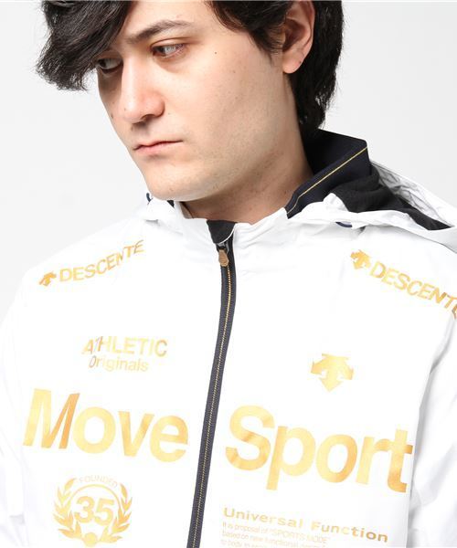 DESCENTE（デサント）の「ウインドジャケット EKS+THERMO フーデッド