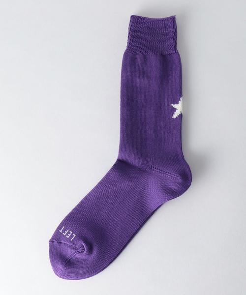 ROSTER SOX(ロスターソックス)の「<ROSTER SOX> STAR SOX/ソックス о(ソックス/靴下・メンズ・ホワイト/ブラック/オレンジ/パープル・FREE)」の4枚目の写真