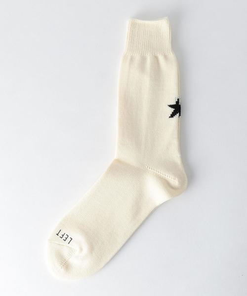 ROSTER SOX(ロスターソックス)の「<ROSTER SOX> STAR SOX/ソックス о(ソックス/靴下・メンズ・ホワイト/ブラック/オレンジ/パープル・FREE)」の2枚目の写真
