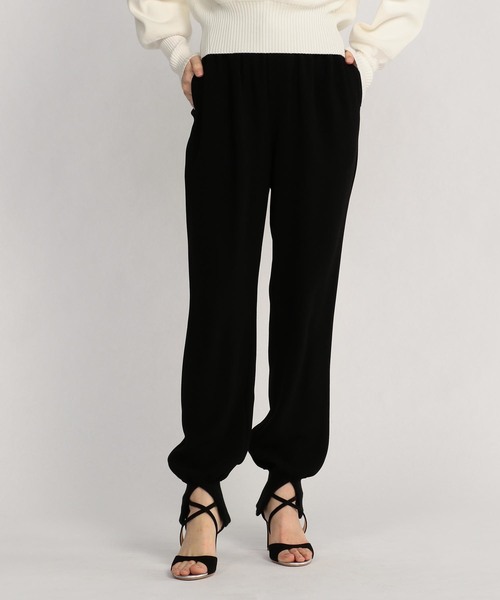 col pierrot（コルピエロ）の「Col Pierrot for ESTNATION リブパンツ（その他パンツ・レディース・ブラック・38/36）」の11枚目の写真