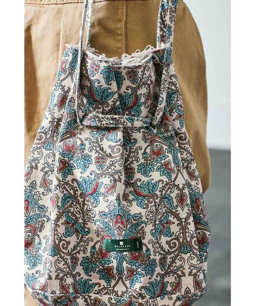 MEDE19F（メデジュウキュウ）の「MEDE19F  きんちゃくバッグ（トートバッグ・レディース・レッド/ブルー・ONE SIZE）」の8枚目の写真