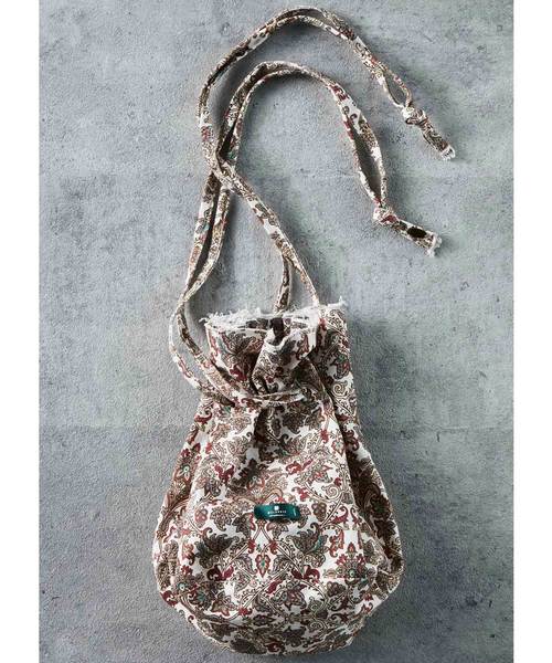 MEDE19F（メデジュウキュウ）の「MEDE19F  きんちゃくバッグ（トートバッグ・レディース・レッド/ブルー・ONE SIZE）」の12枚目の写真