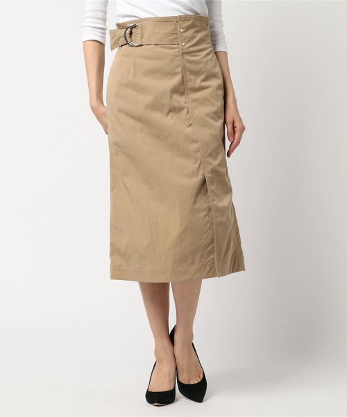 UNITED TOKYO(ユナイテッドトウキョウ)の「スリットタイトスカート(スカート・レディース・ベージュ/レッド/ネイビー・1)」の5枚目の写真