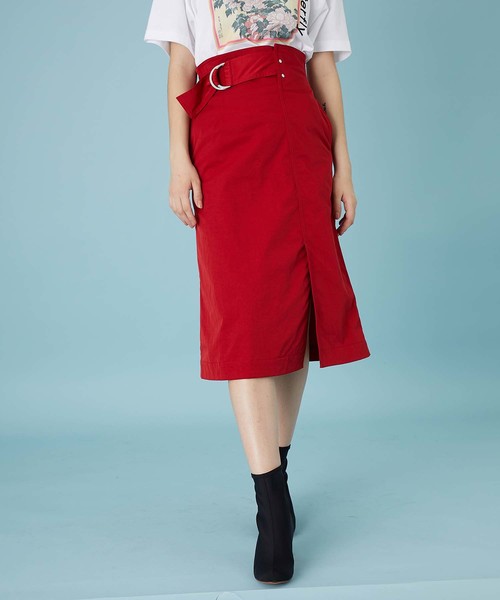 UNITED TOKYO(ユナイテッドトウキョウ)の「スリットタイトスカート(スカート・レディース・ベージュ/レッド/ネイビー・1)」の22枚目の写真