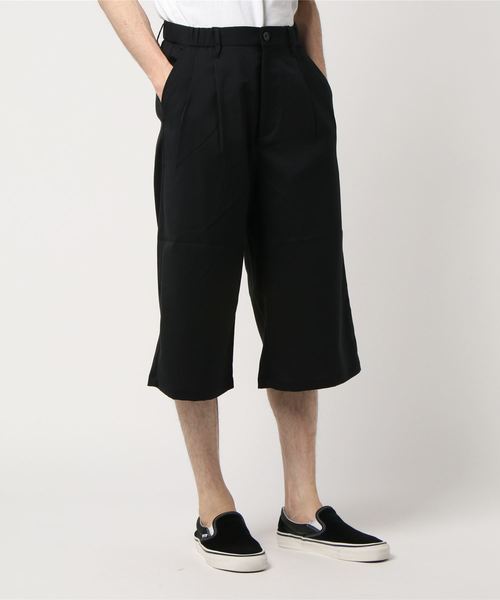 WEGO（ウィゴー）の「WEGO/ストレッチガウチョスラックス（スラックス・メンズ・ブラック・LARGE/MEDIUM/SMALL）」の7枚目の写真